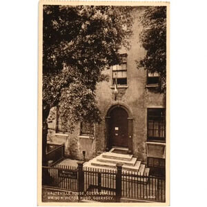 Hauteville House, Guernsey Maison Victor Hugo, Guernsey. Postcard